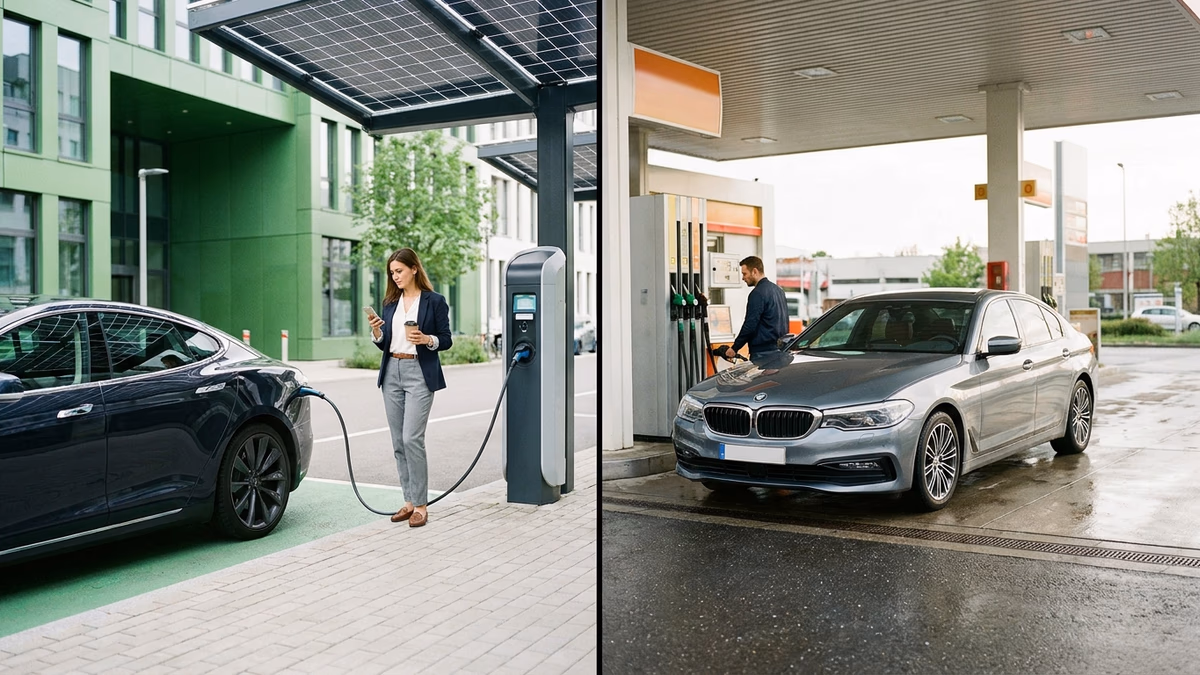 E-Auto vs. Verbrenner: Lohnt sich der Umstieg beim aktuellen Spritpreis?
