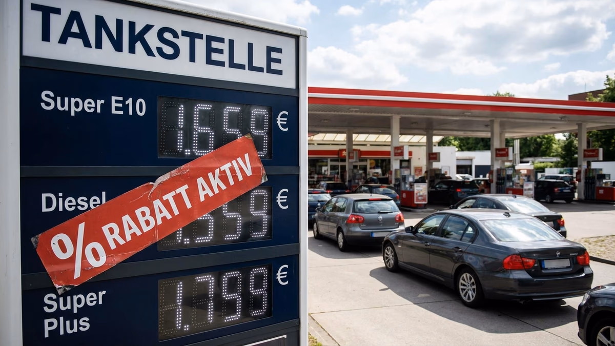 Tankrabatt 2026: 17 Cent Entlastung – was Autofahrer jetzt wissen müssen